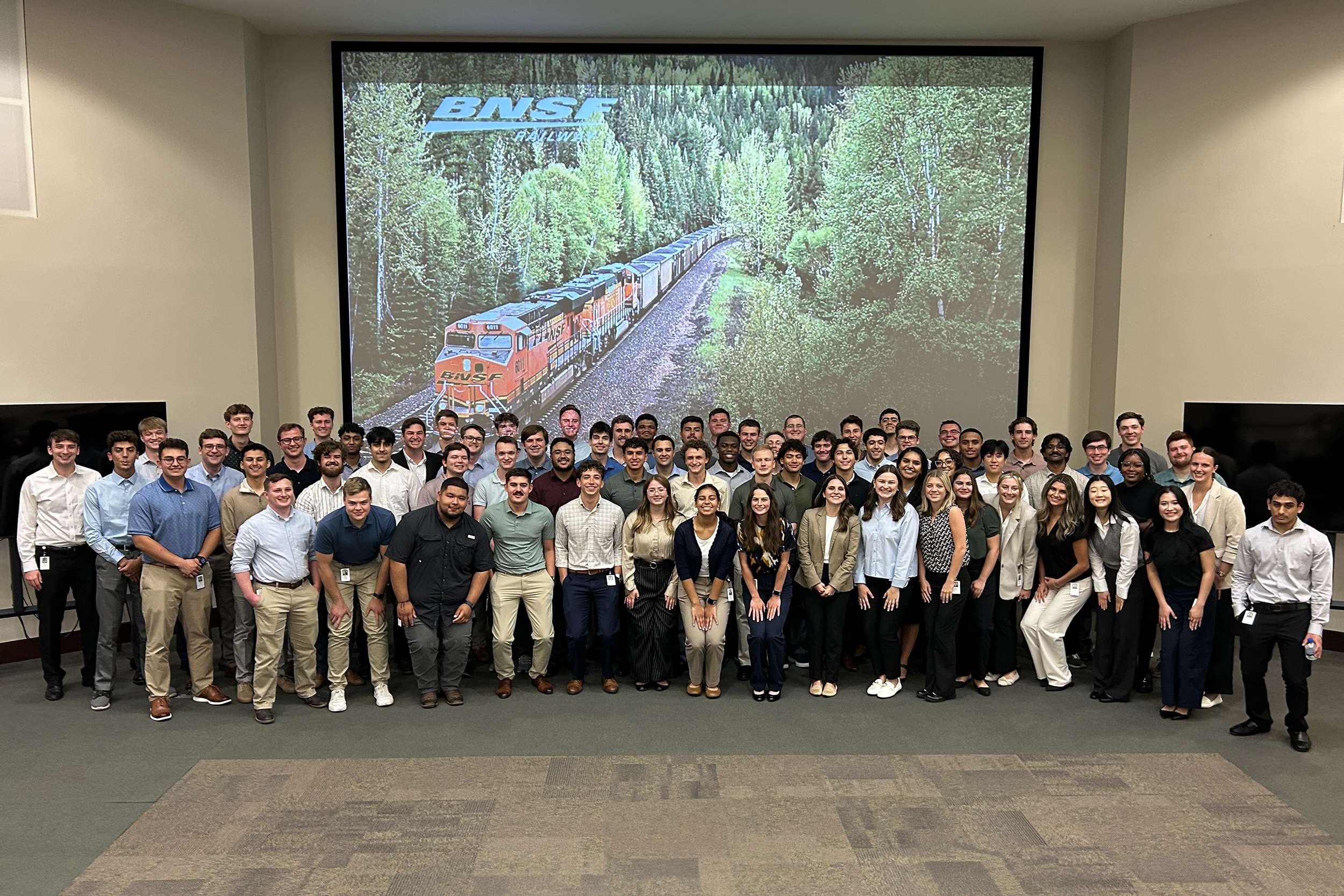Group photo of the interns during on-boarding session in June 